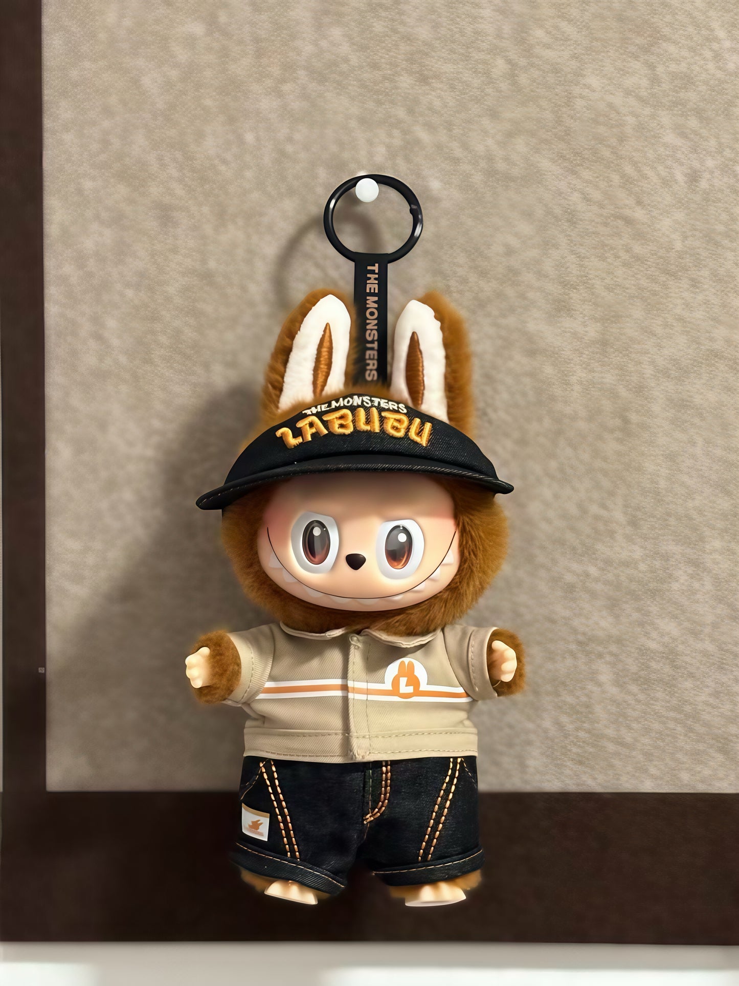 Pop Mart Labubu The Monsters Wacky Mart Series Vinyl Plush Hanging Card