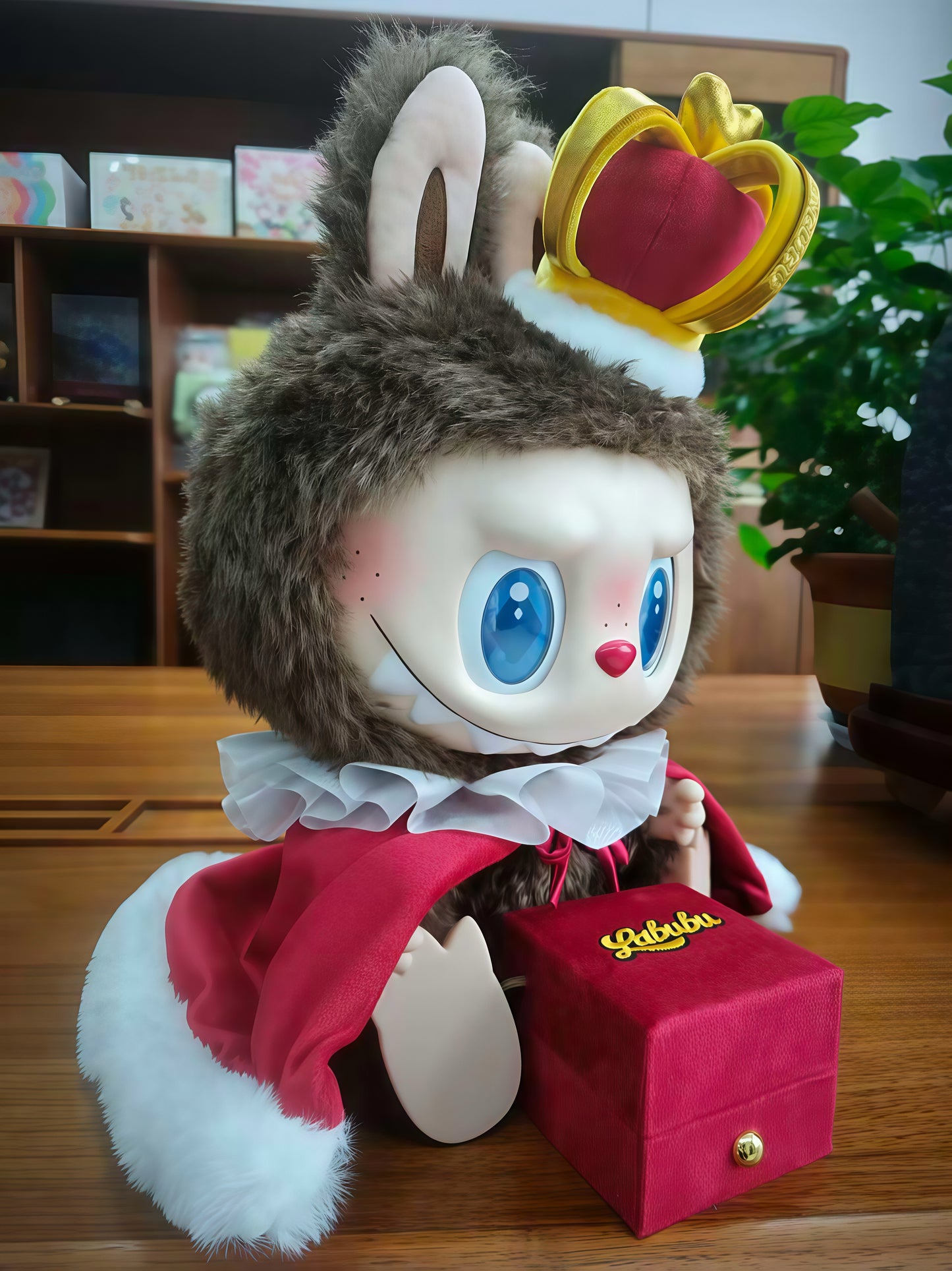 POP MART THE MONSTERS - Let's Checkmate Series-Vinyl Plush Doll LABUBU