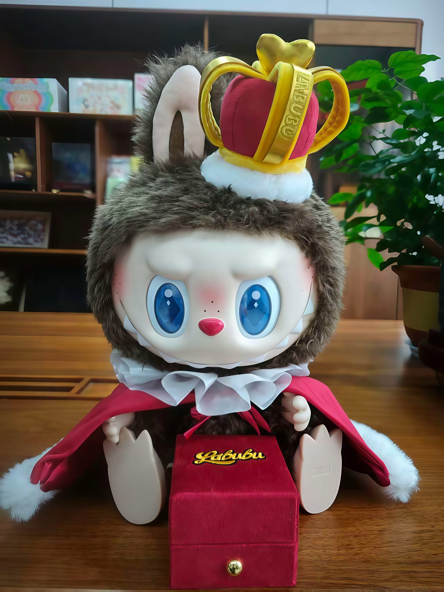 POP MART THE MONSTERS - Let's Checkmate Series-Vinyl Plush Doll LABUBU