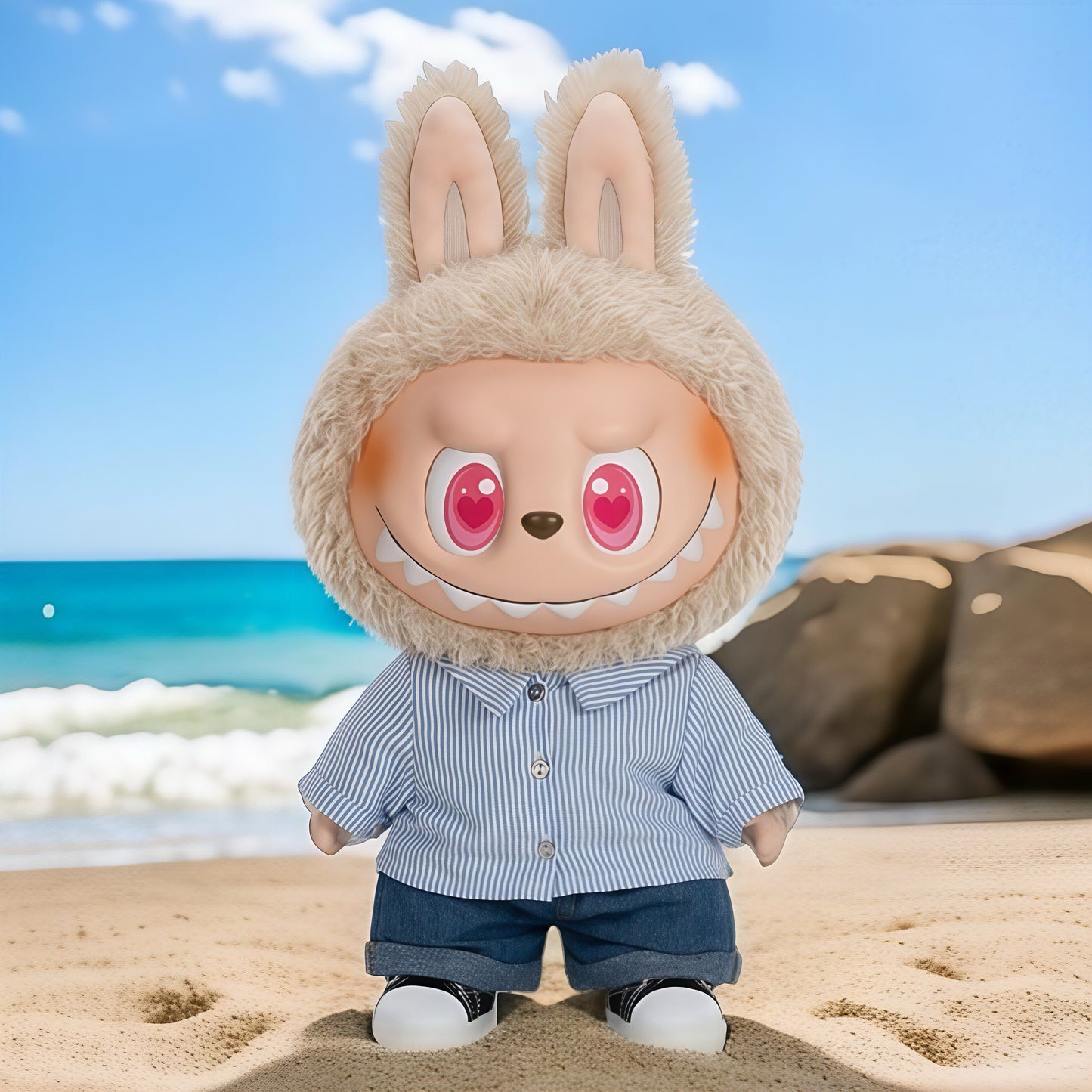 Pop Mart The Monsters - Flip With Me Vinyl Plush Doll LABUBU