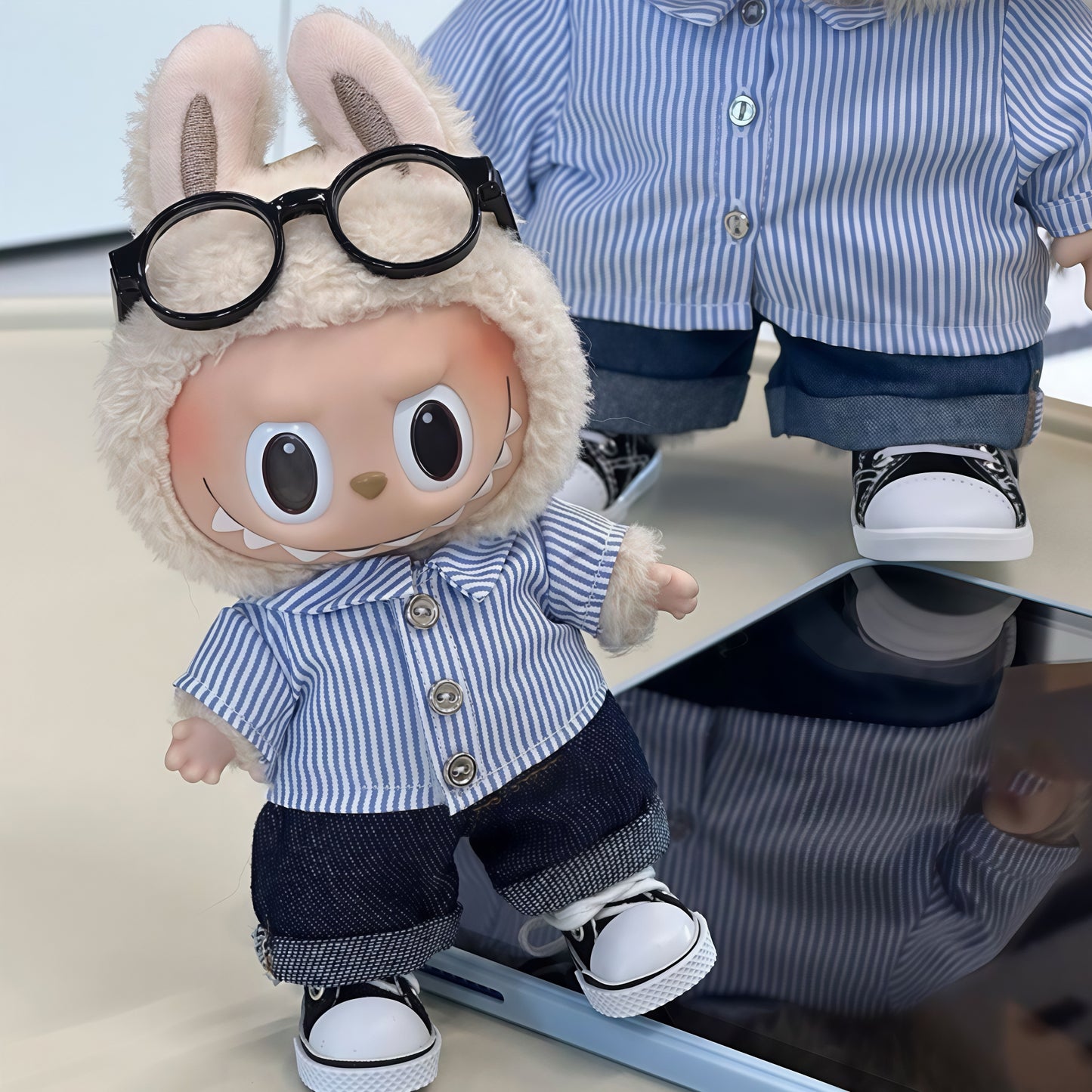 Pop Mart The Monsters - Flip With Me Vinyl Plush Doll LABUBU