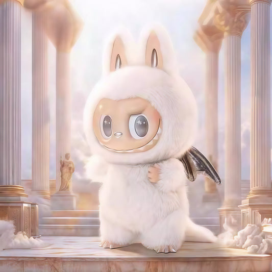 POP MART THE MONSTERS - Angel in Clouds soft Vinyl Face Figurine ZIMOMO