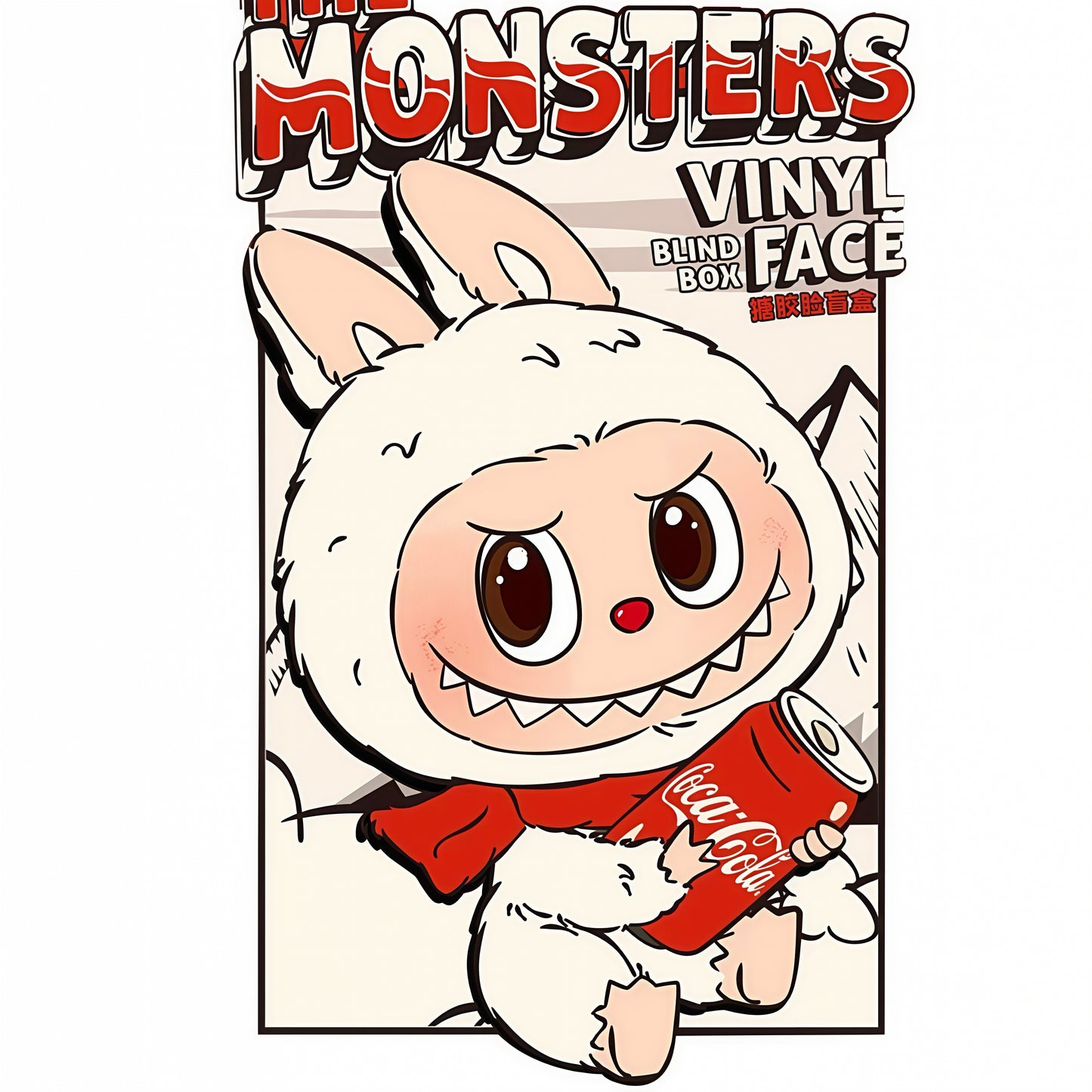 POP MART The Monsters - Coca Cola Series Surprise Shake Vinyl Plush Figure LABUBU