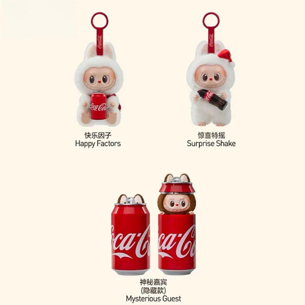 POP MART The Monsters - Coca Cola Series Surprise Shake Vinyl Plush Figure LABUBU