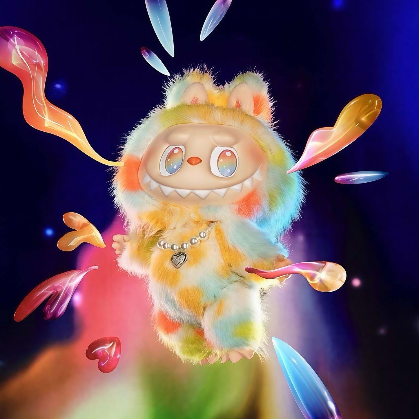 THE MONSTERS ROCK THE UNIVERSE vinyl plush doll