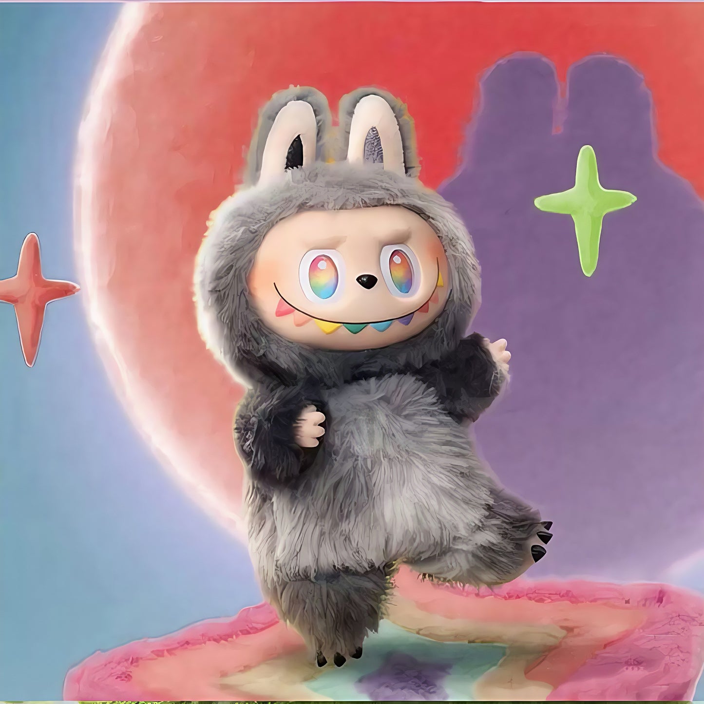 Labubu v3 Big into Energy plush blind box